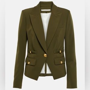 Veronica Beard Roya Dickey Jacket/Blazer - Isle Army - Size 4 NWT